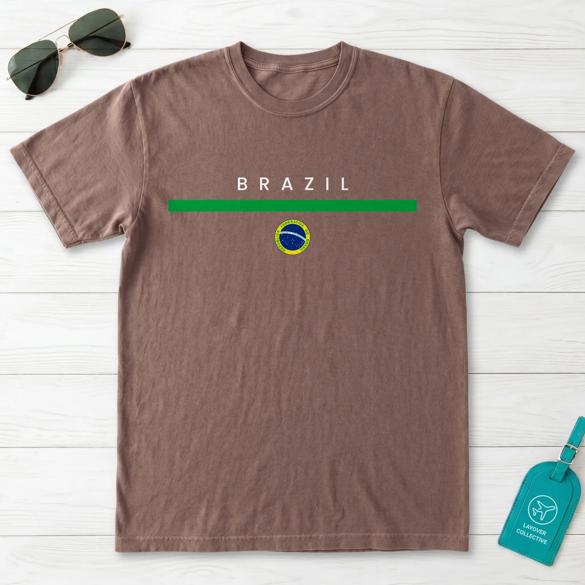 Brazil Flagline T-Shirt