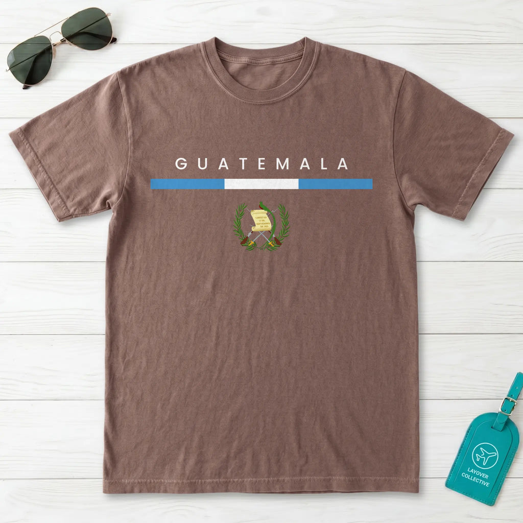 Guatemala Flagline T-Shirt