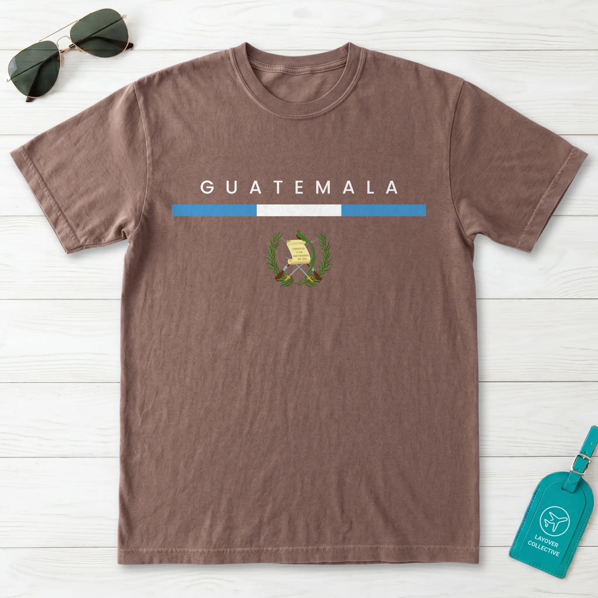 Guatemala Flagline T-Shirt