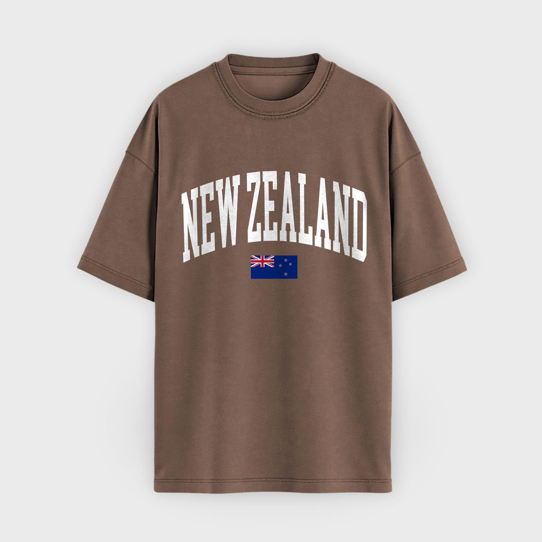 New Zealand Collegiate Flag T-Shirt