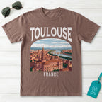 Toulouse France Vintage Travel Poster T-Shirt