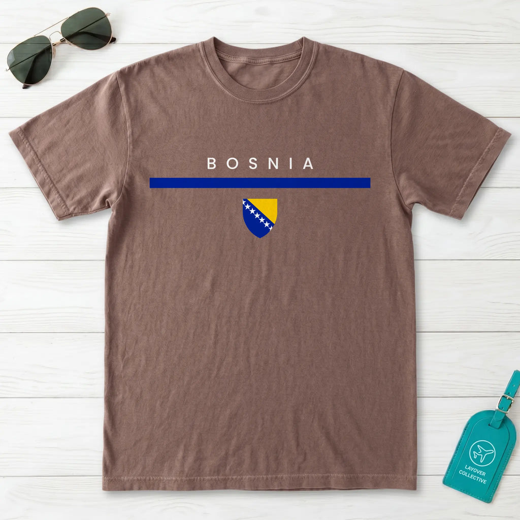 Bosnia Flagline T-Shirt
