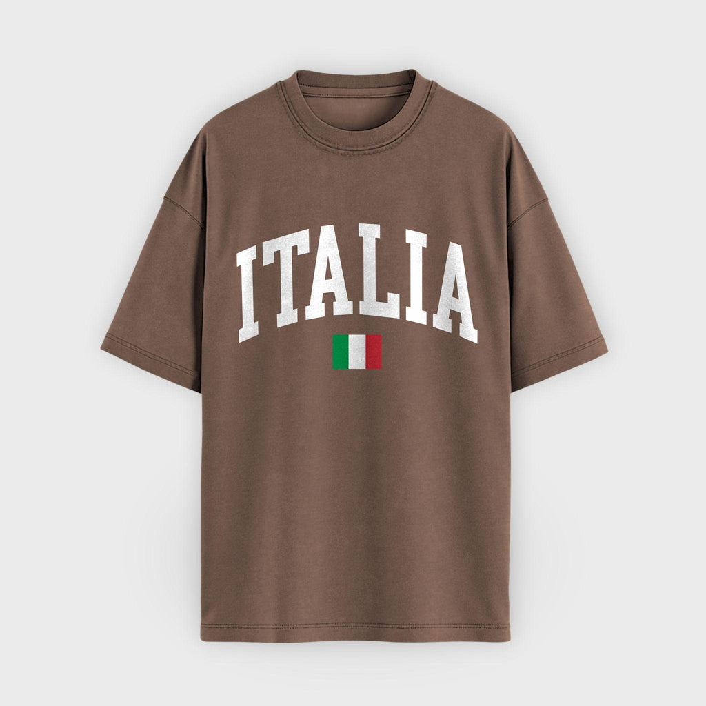Italia Collegiate Flag T-Shirt