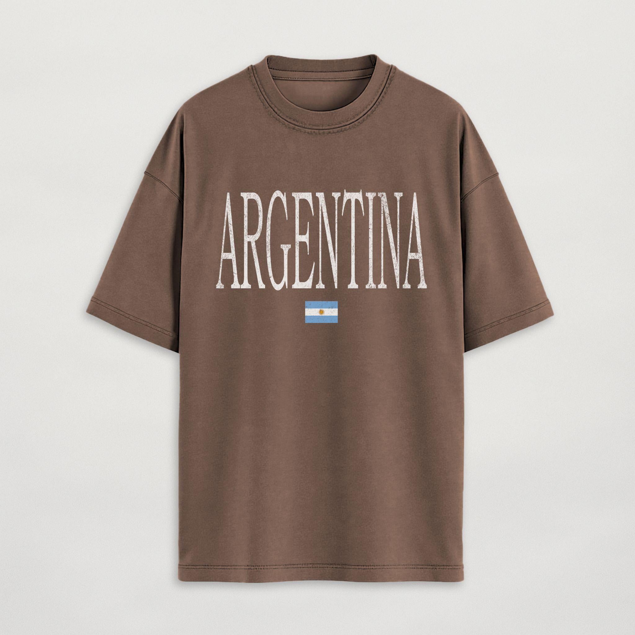 Distressed Argentina T-Shirt