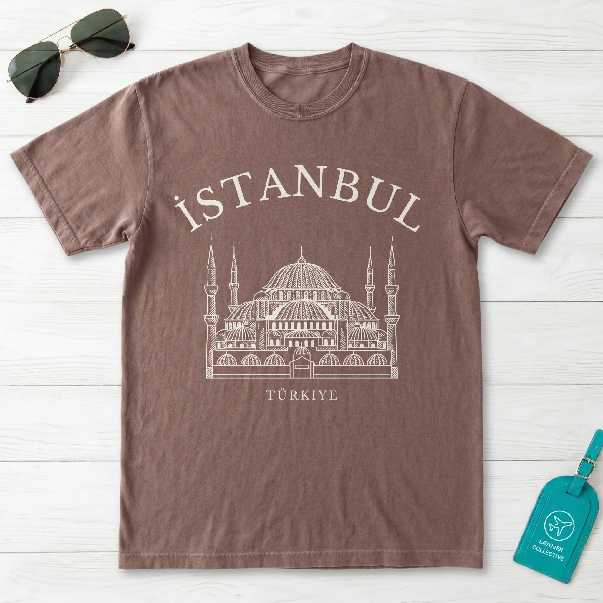 Istanbul Vintage Sketch T-Shirt