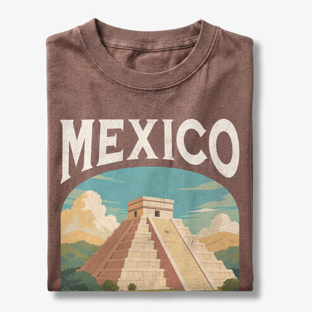 Mexico Vintage Travel Poster T-Shirt