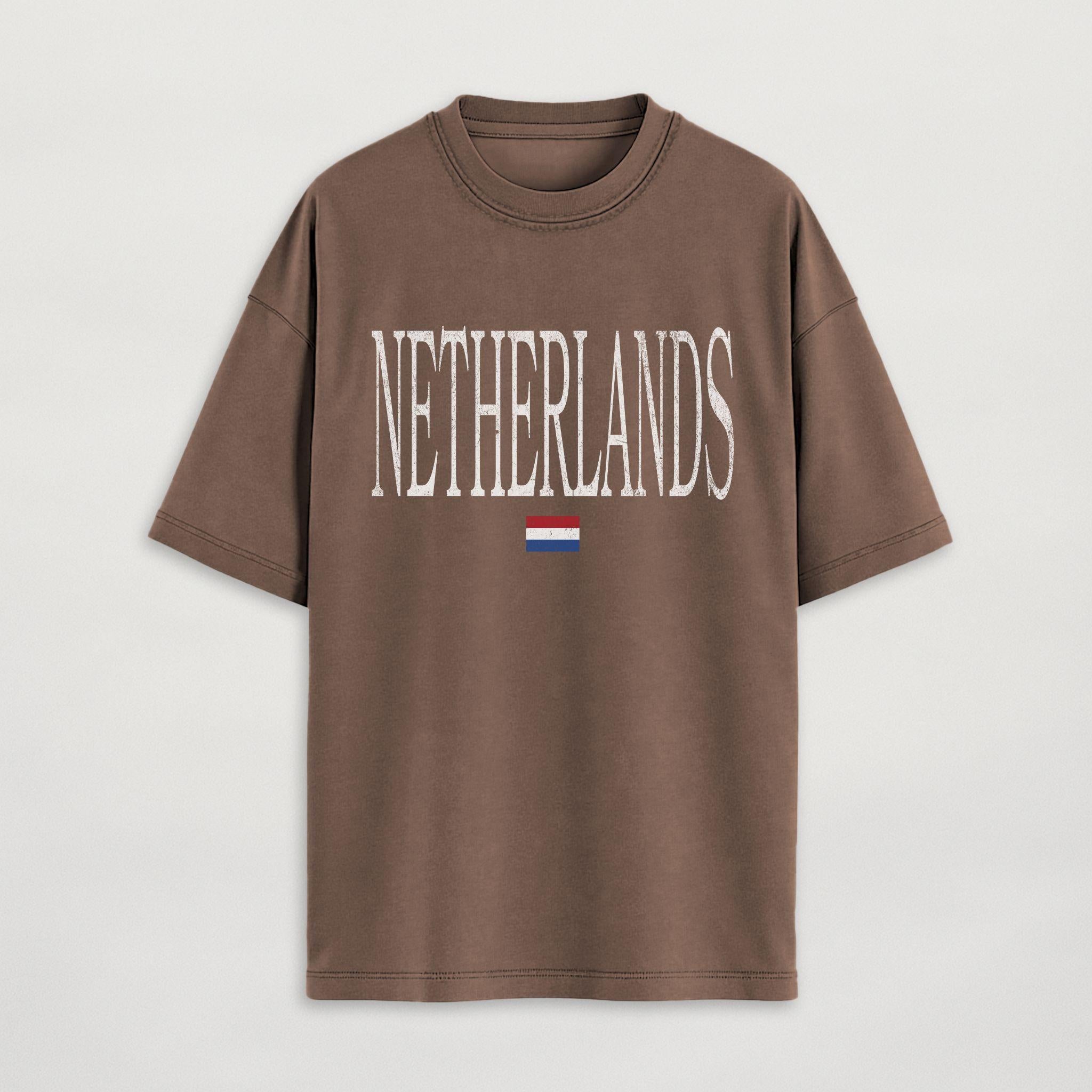 Distressed Netherlands T-Shirt