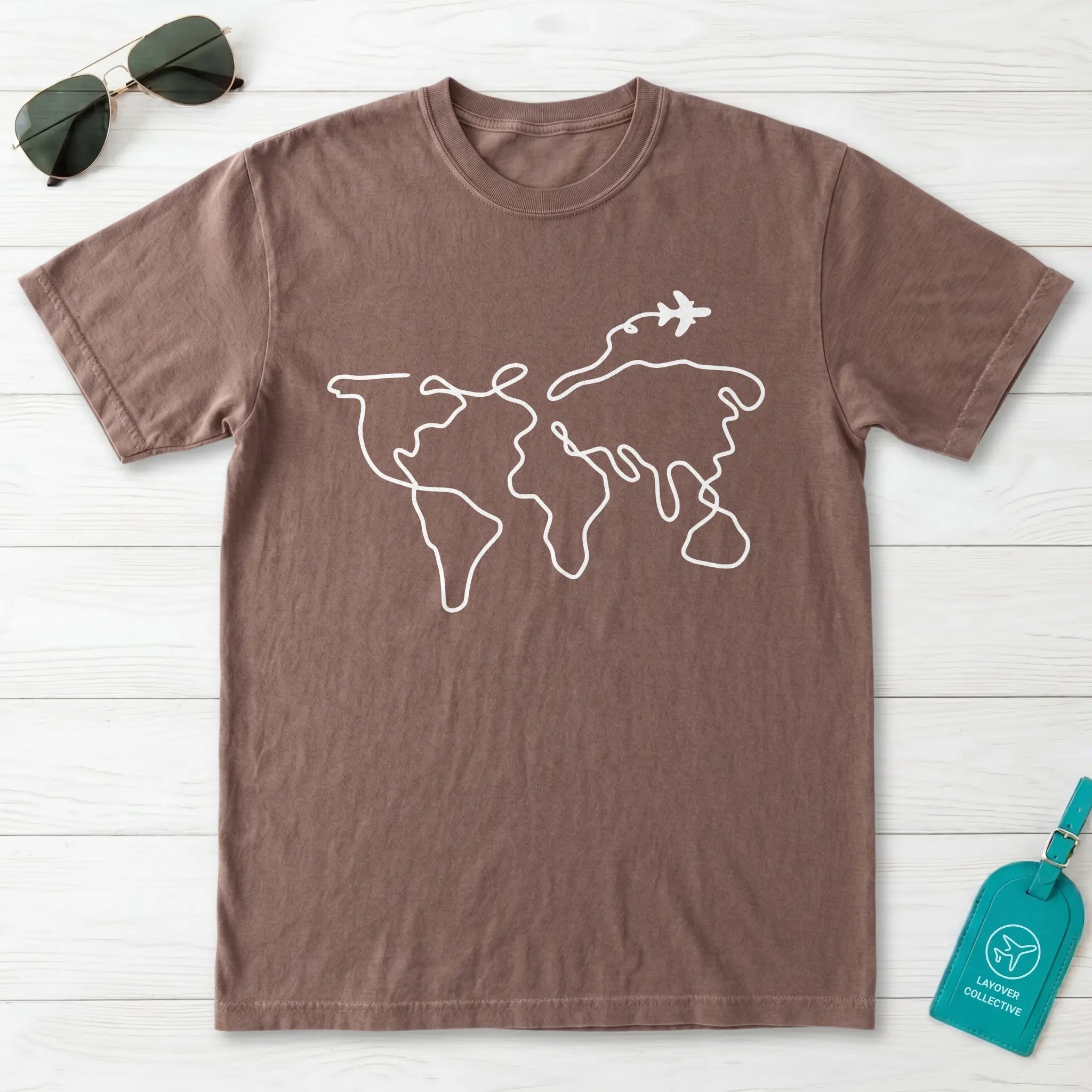 World Map T-Shirt