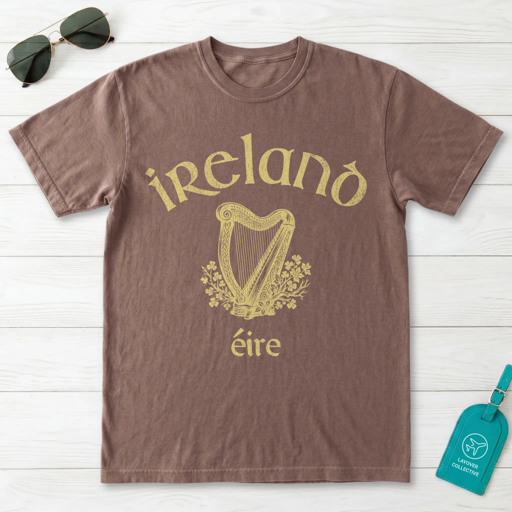 Ireland Harp Éire T-Shirt