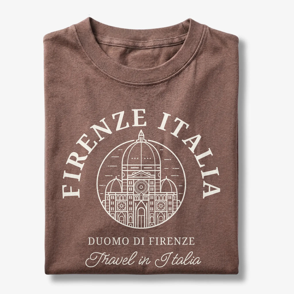 Duomo Di Firenze Vintage Sketch T-Shirt