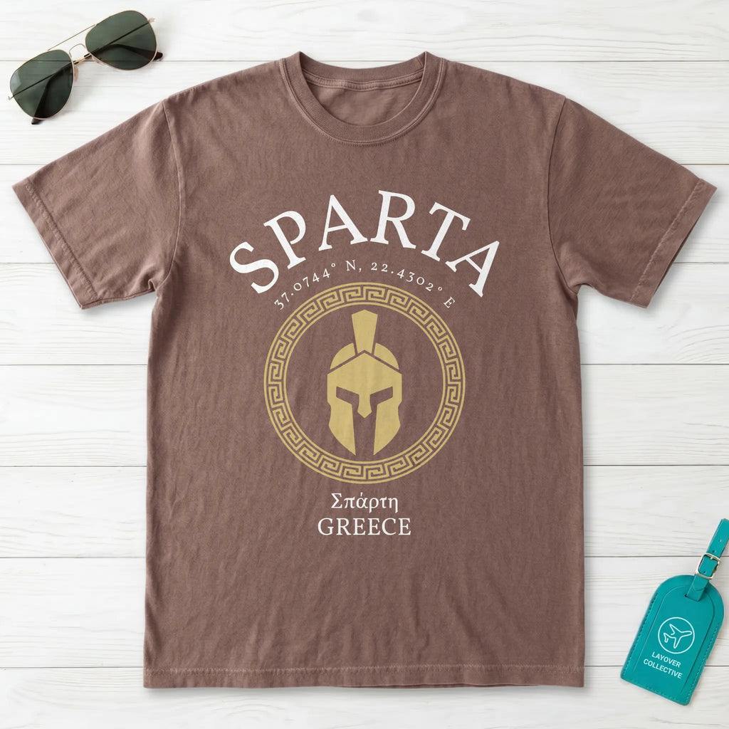 Sparta Greece Emblem T-Shirt