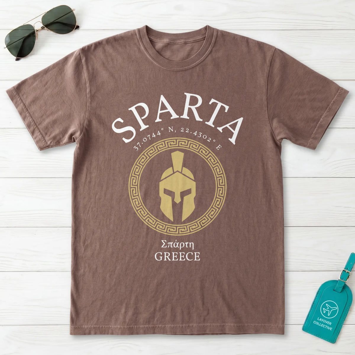 Sparta Greece Emblem T-Shirt