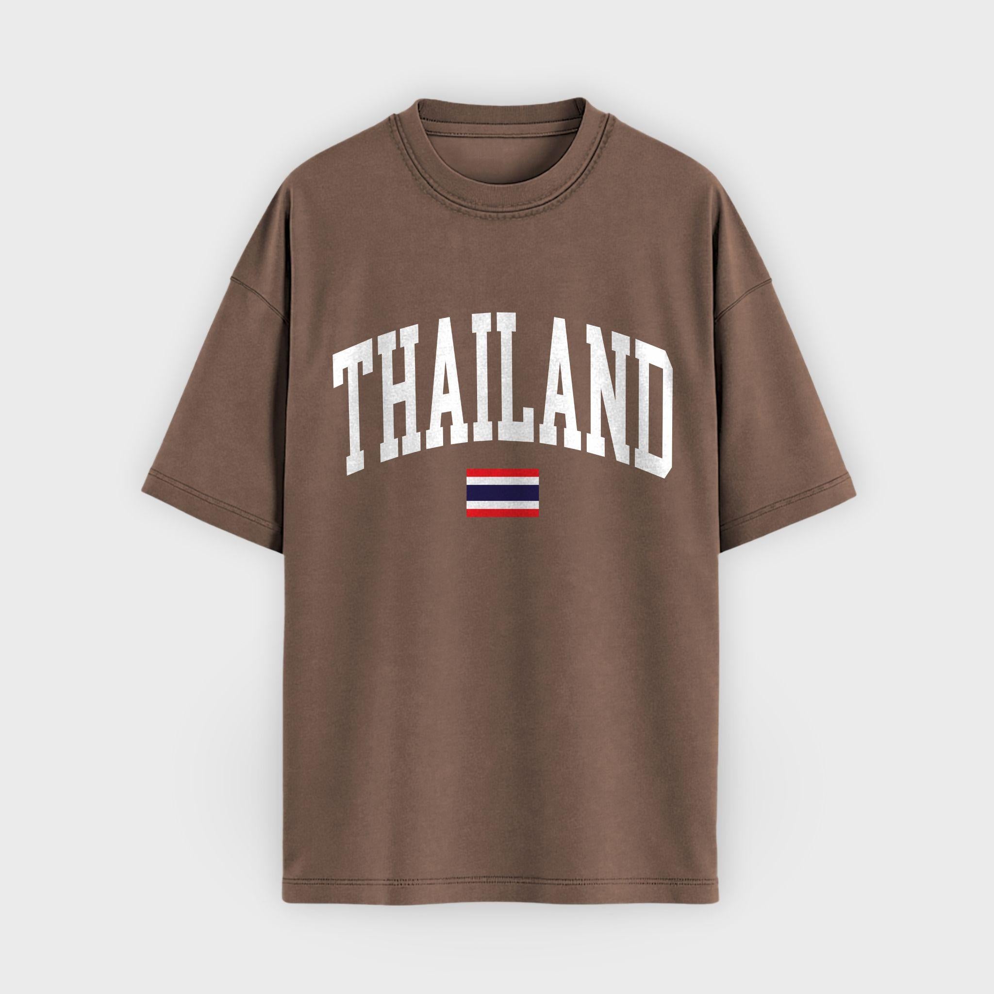 Thailand Collegiate Flag T-Shirt