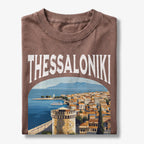 Thessalonki Greece Vintage Travel Poster T-Shirt