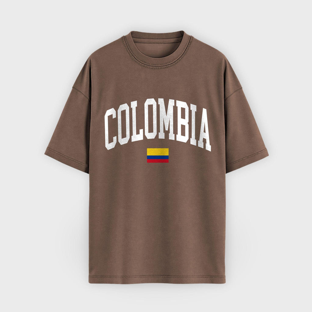 Colombia Collegiate Flag T-Shirt