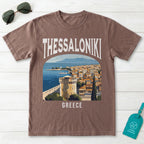Thessalonki Greece Vintage Travel Poster T-Shirt