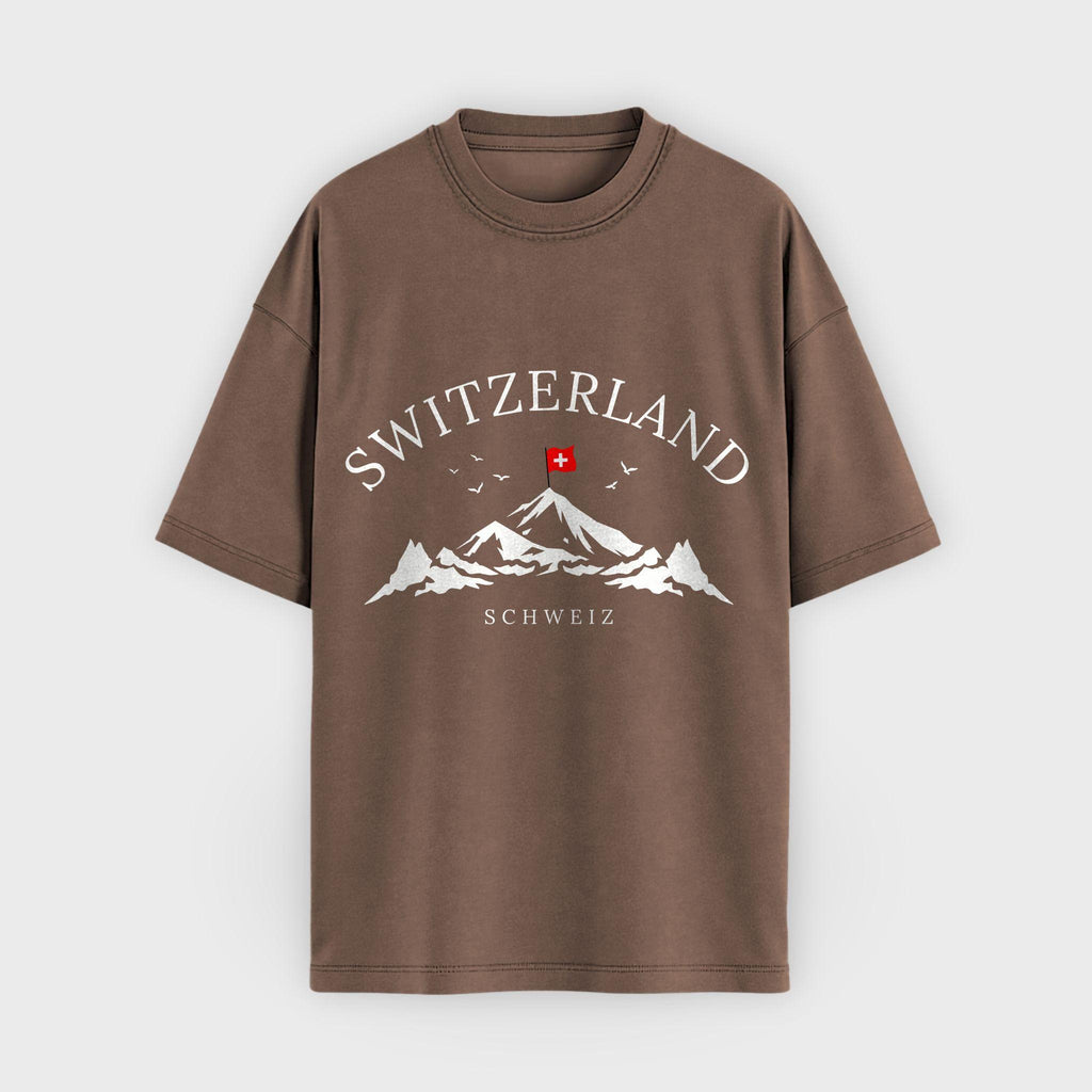 Switzerland Mountain Vista T-Shirt