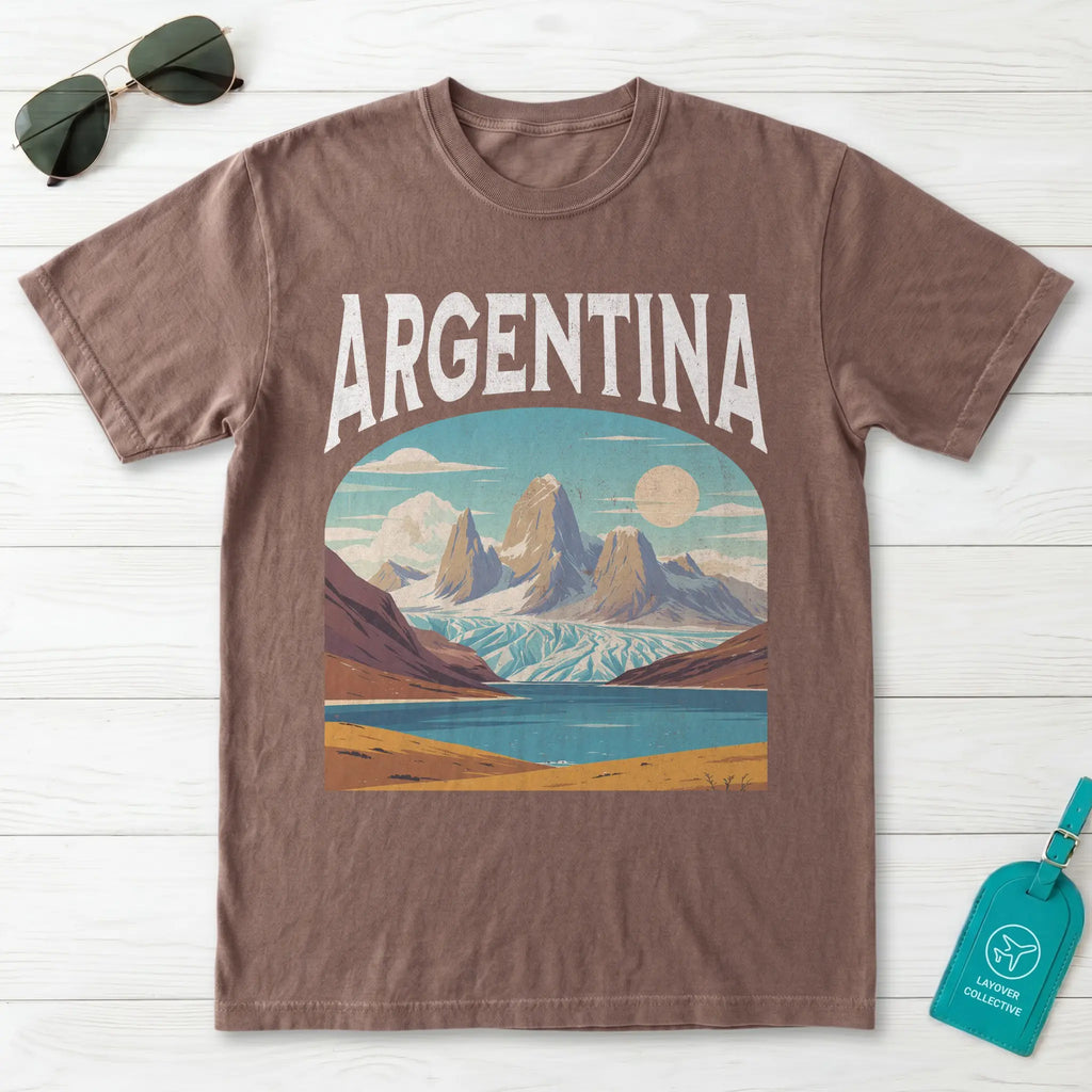 Argentina Vintage Travel Poster T-Shirt