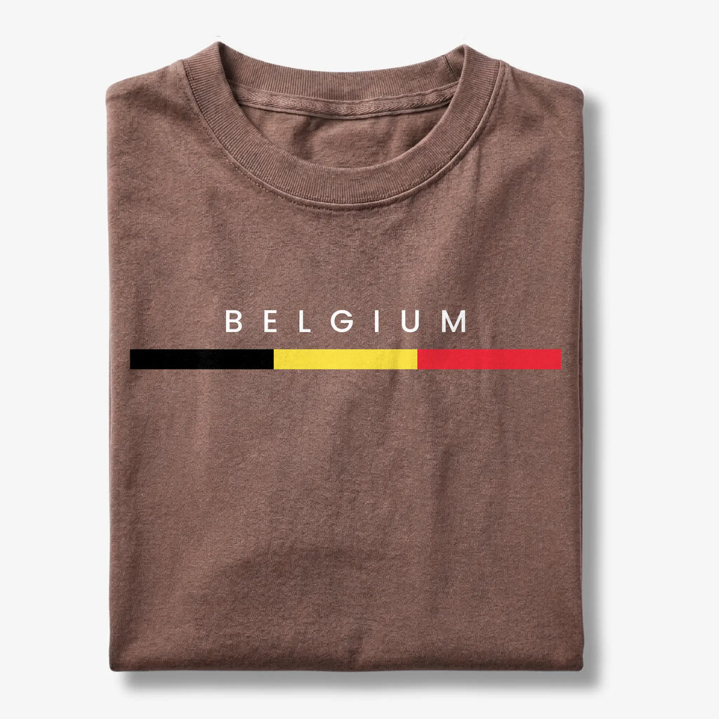 Belgium Flagline T-Shirt