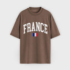France Collegiate Flag T-Shirt