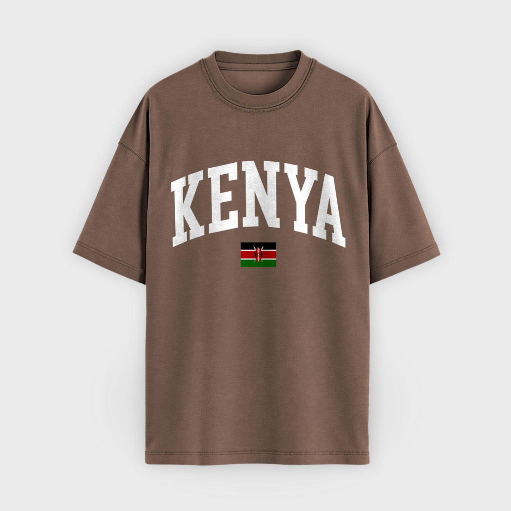 Kenya Collegiate Flag T-Shirt
