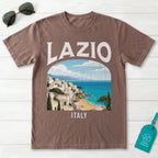 Lazio Italy Vintage Travel Poster T-Shirt