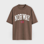 Norway Collegiate Flag T-Shirt