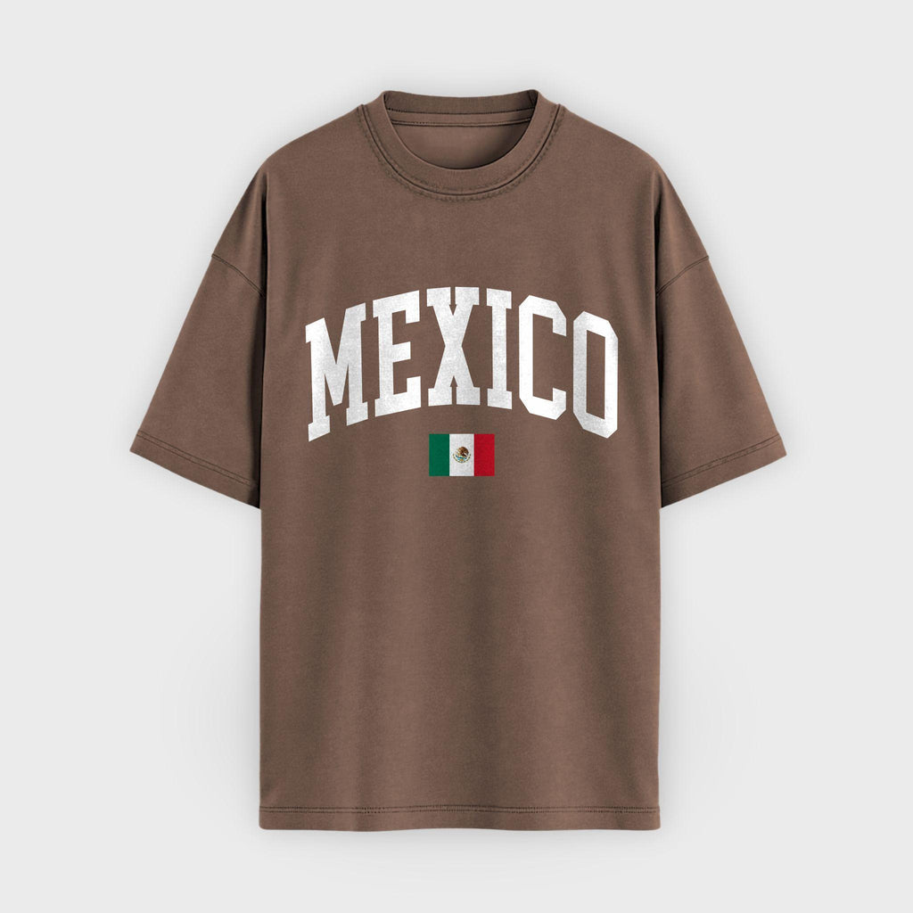 Mexico Collegiate Flag T-Shirt