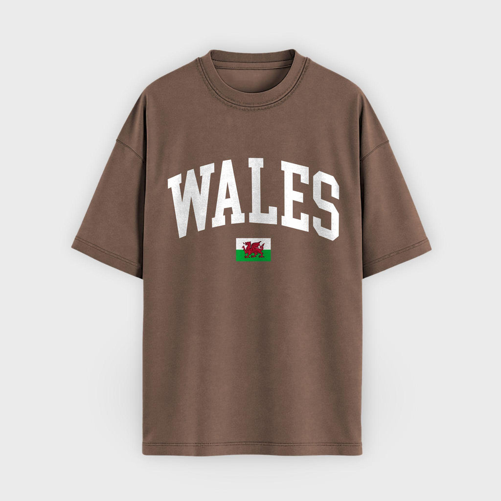 Wales Collegiate Flag T-Shirt