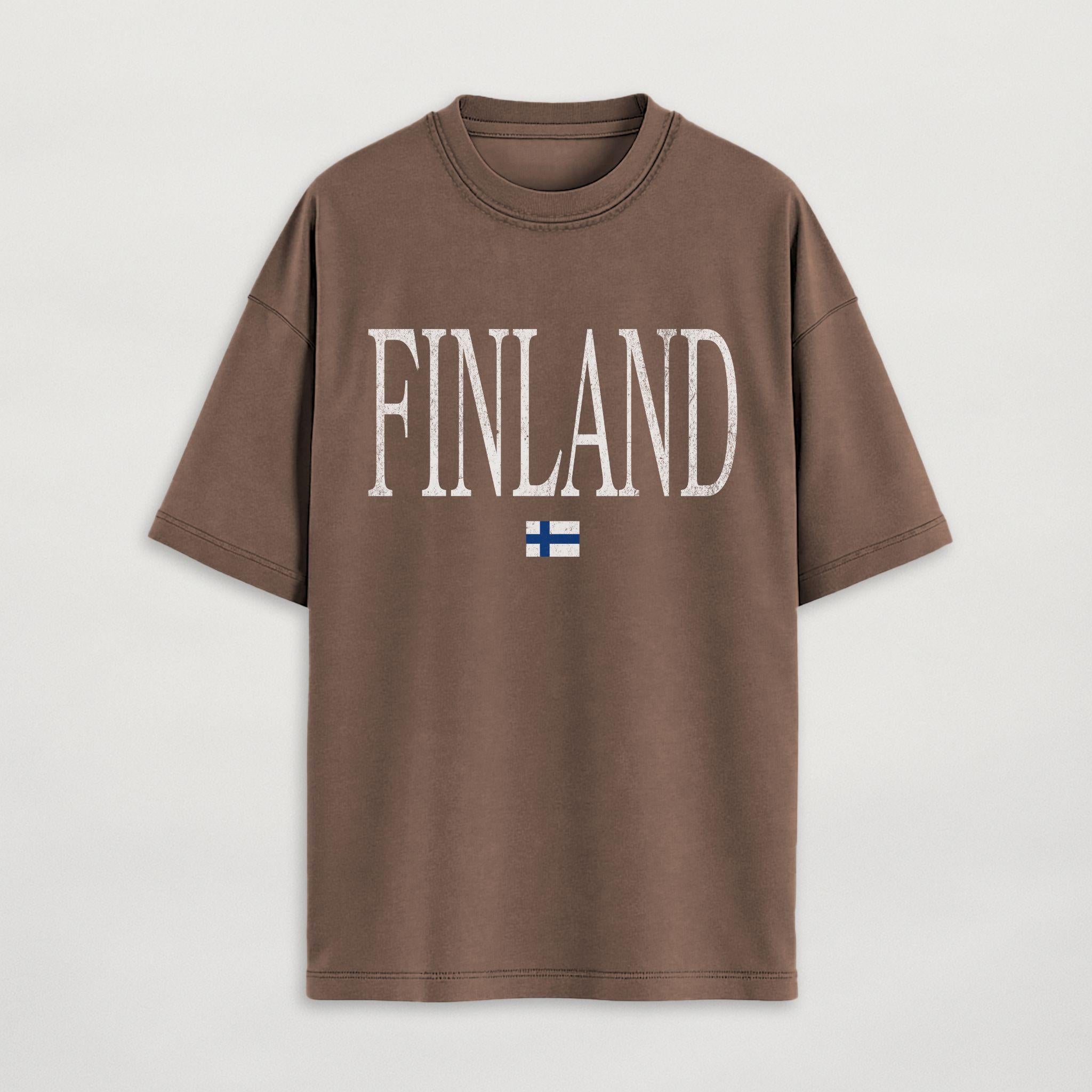 Distressed Finland T-Shirt