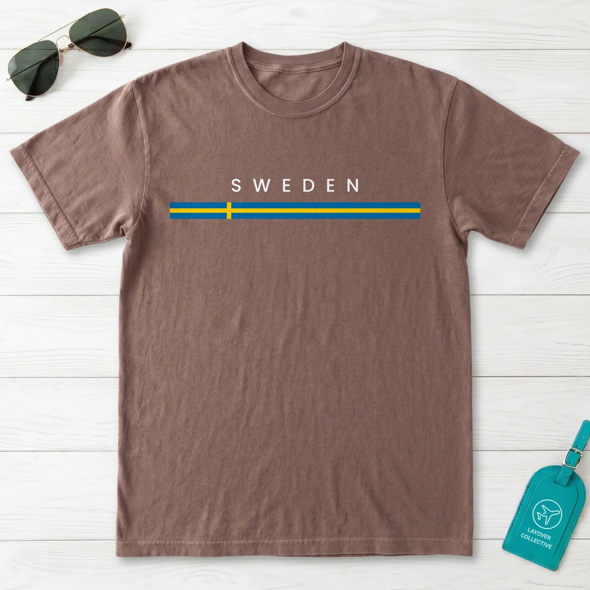 Sweden Flagline T-Shirt