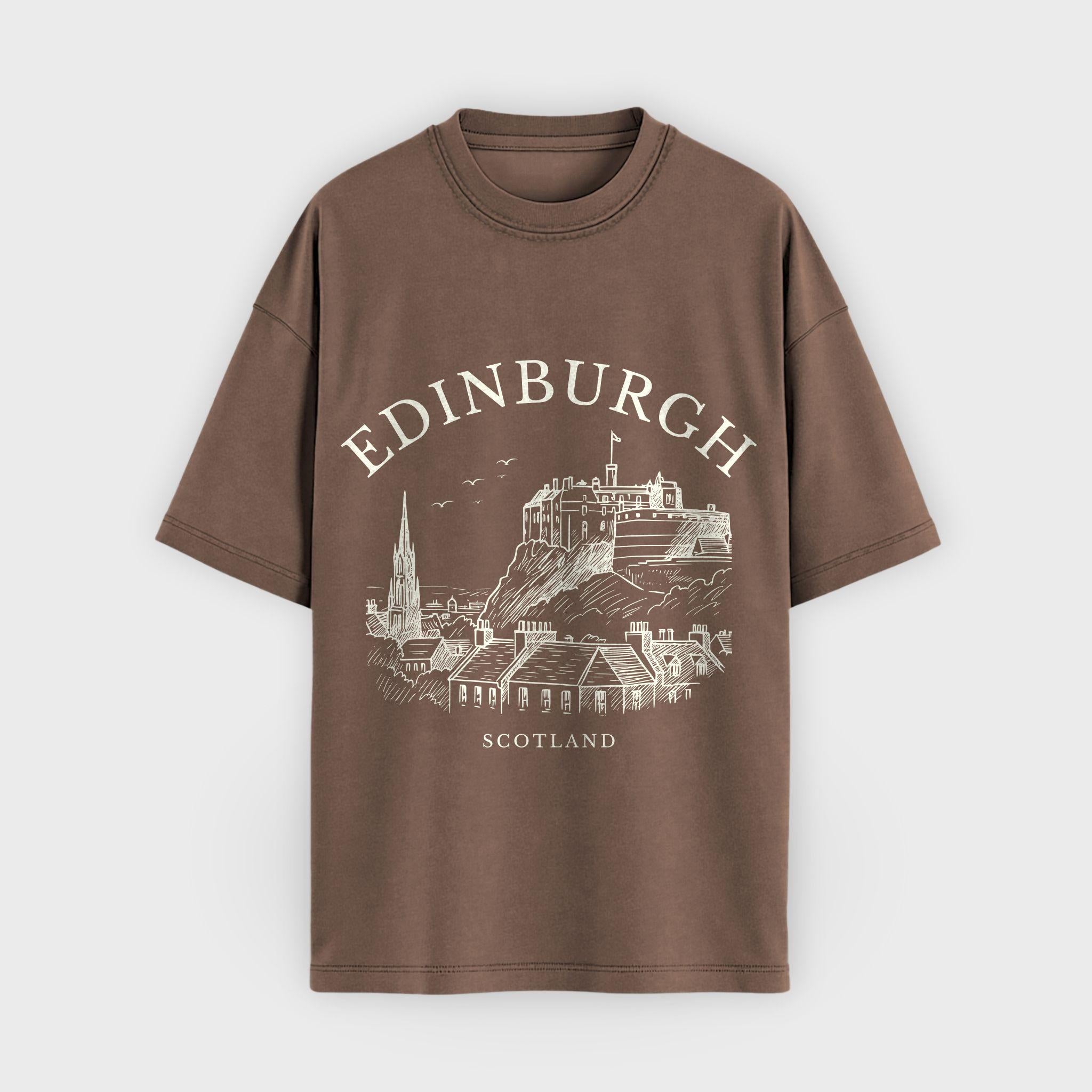 Edinburgh Vintage Sketch T-Shirt