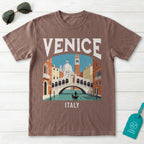Venice Italy Vintage Travel Poster T-Shirt