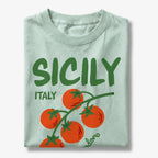 Sicily Italy Pomodoro Tomato Graphic T-Shirt