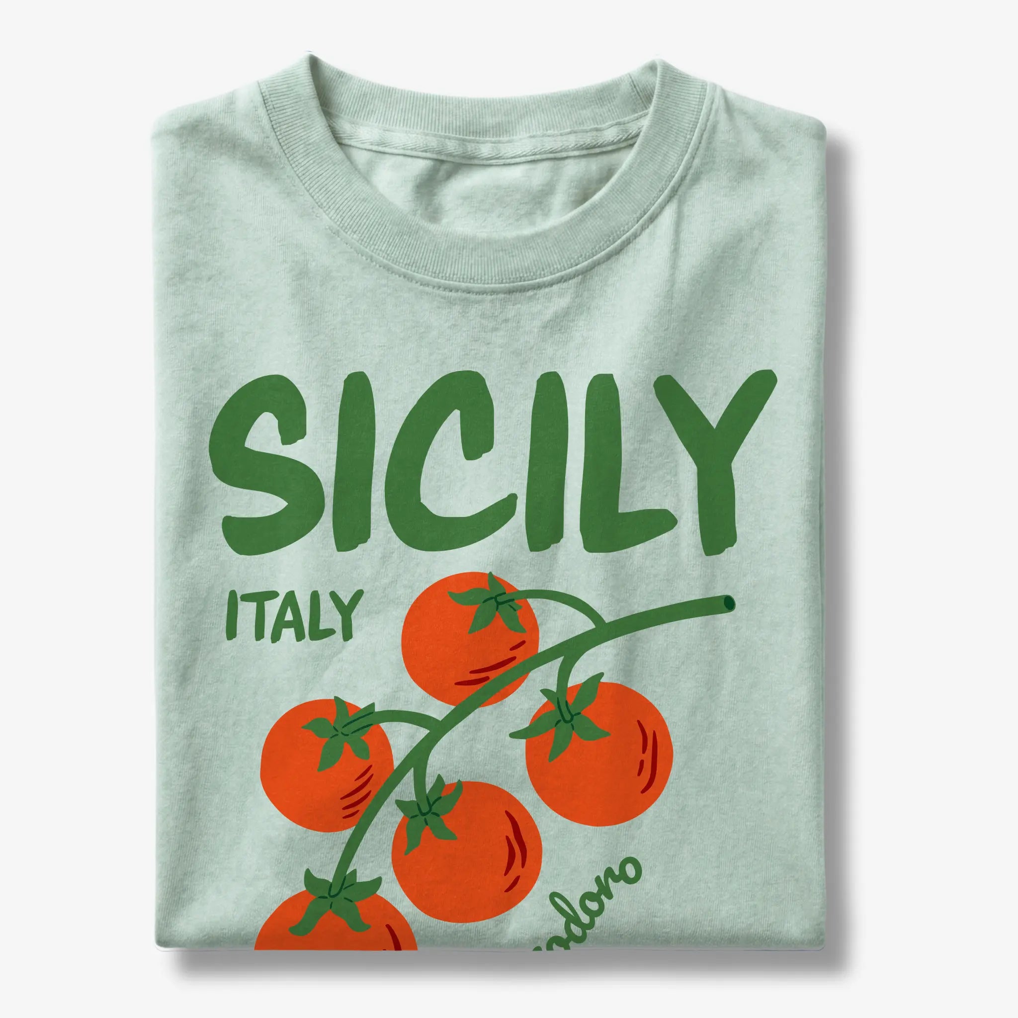Sicily Italy Pomodoro Tomato Graphic T-Shirt