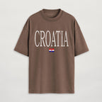 Distressed Croatia T-Shirt