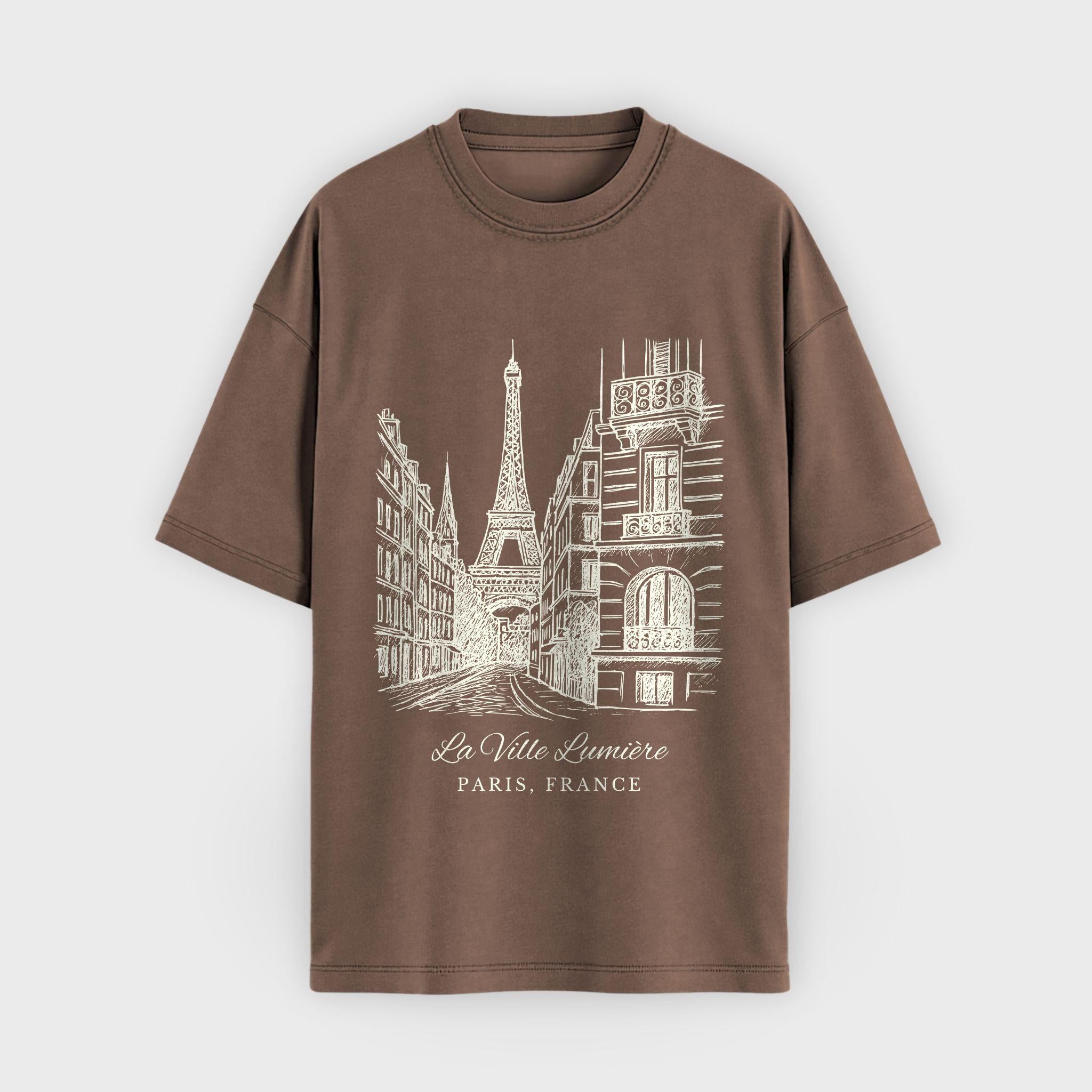 Paris Vintage Sketch T-Shirt