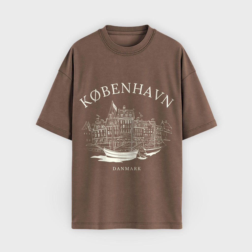 Copenhagen Vintage Sketch T-Shirt