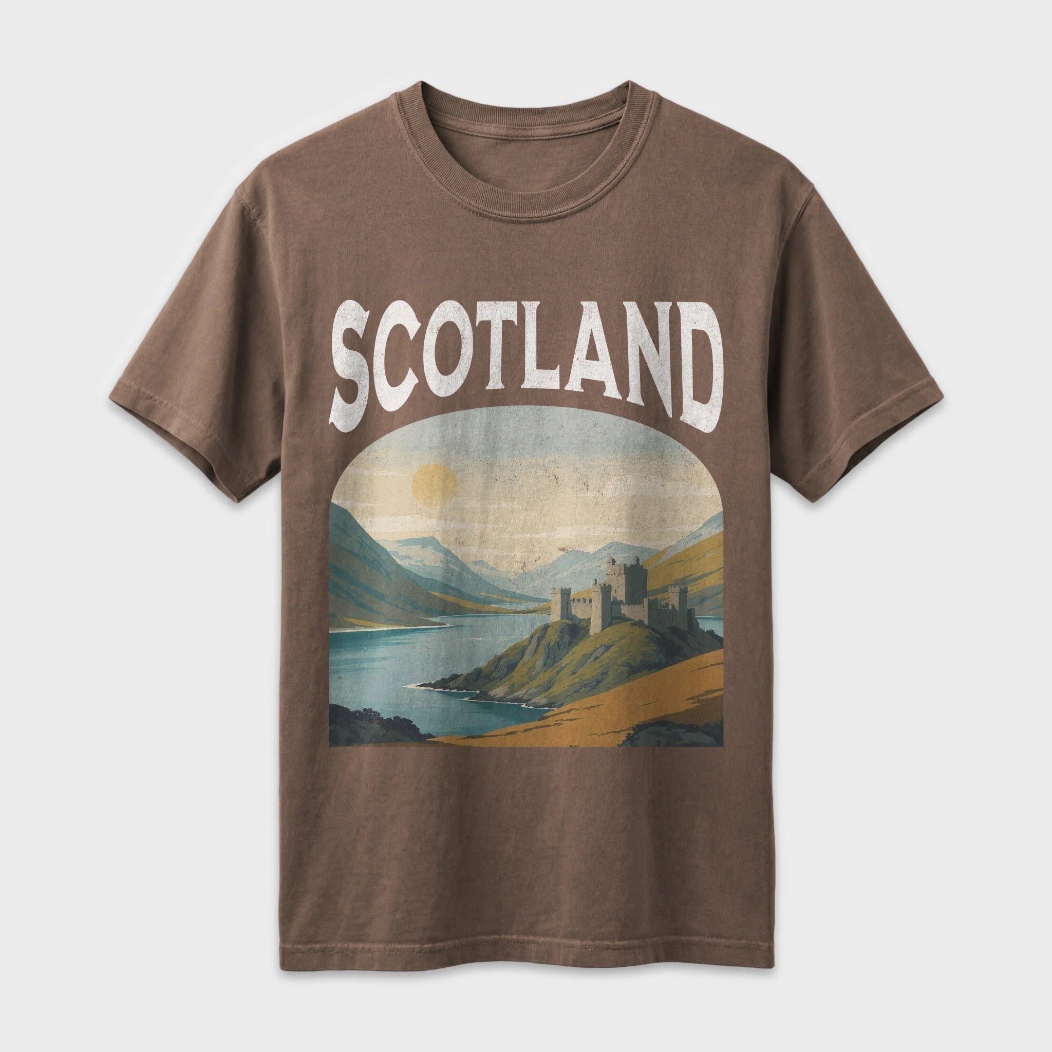 Scotland Vintage Travel Poster T-Shirt