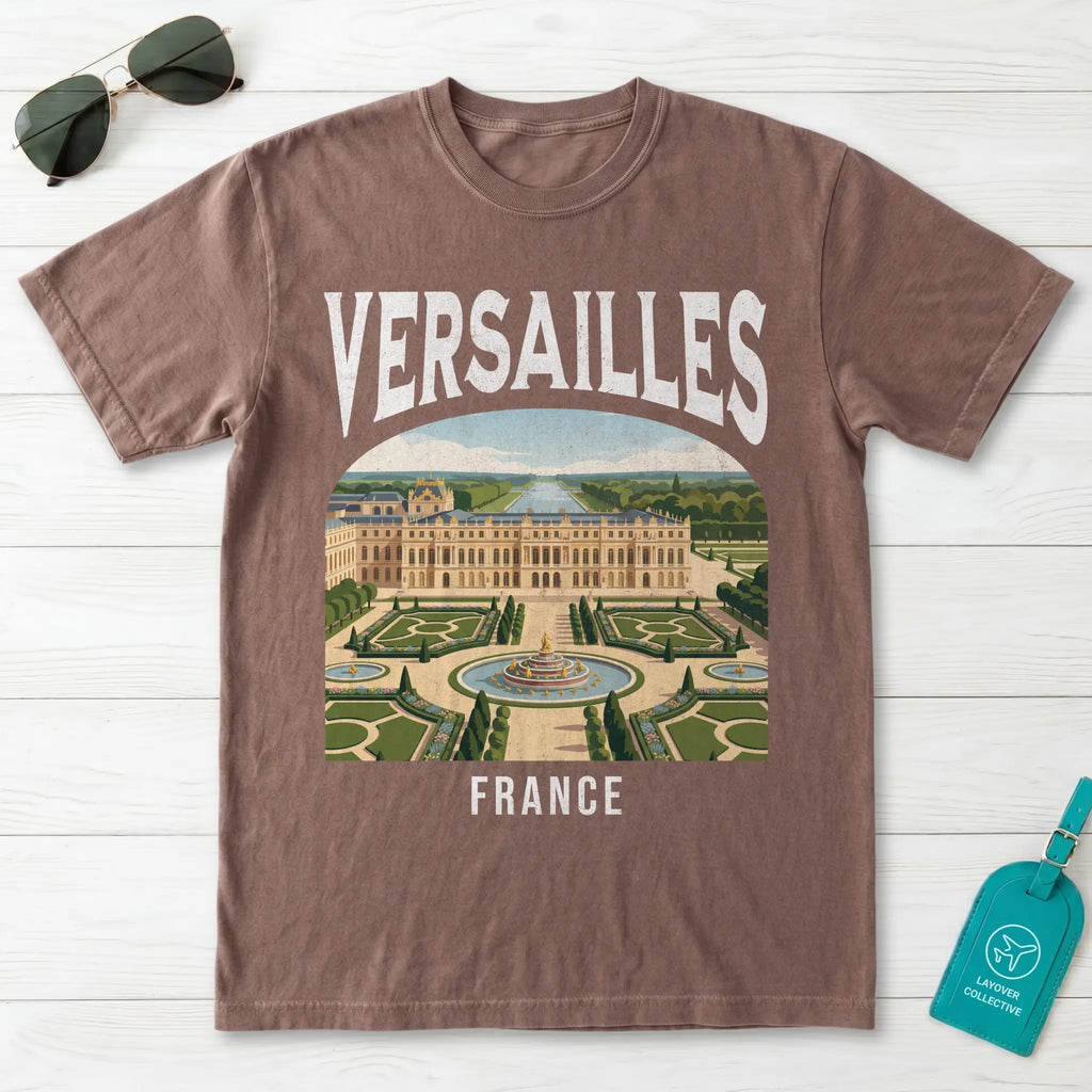 Versailles France Vintage Travel Poster T-Shirt