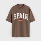 Spain Collegiate Flag T-Shirt