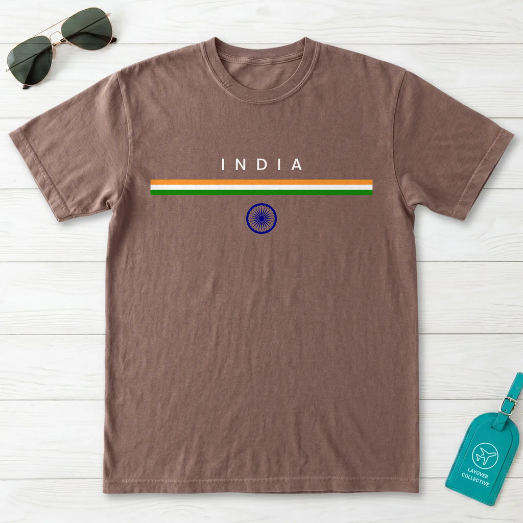 India Flagline T-Shirt