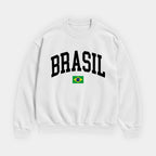 Brasil Collegiate Flag Sweatshirt