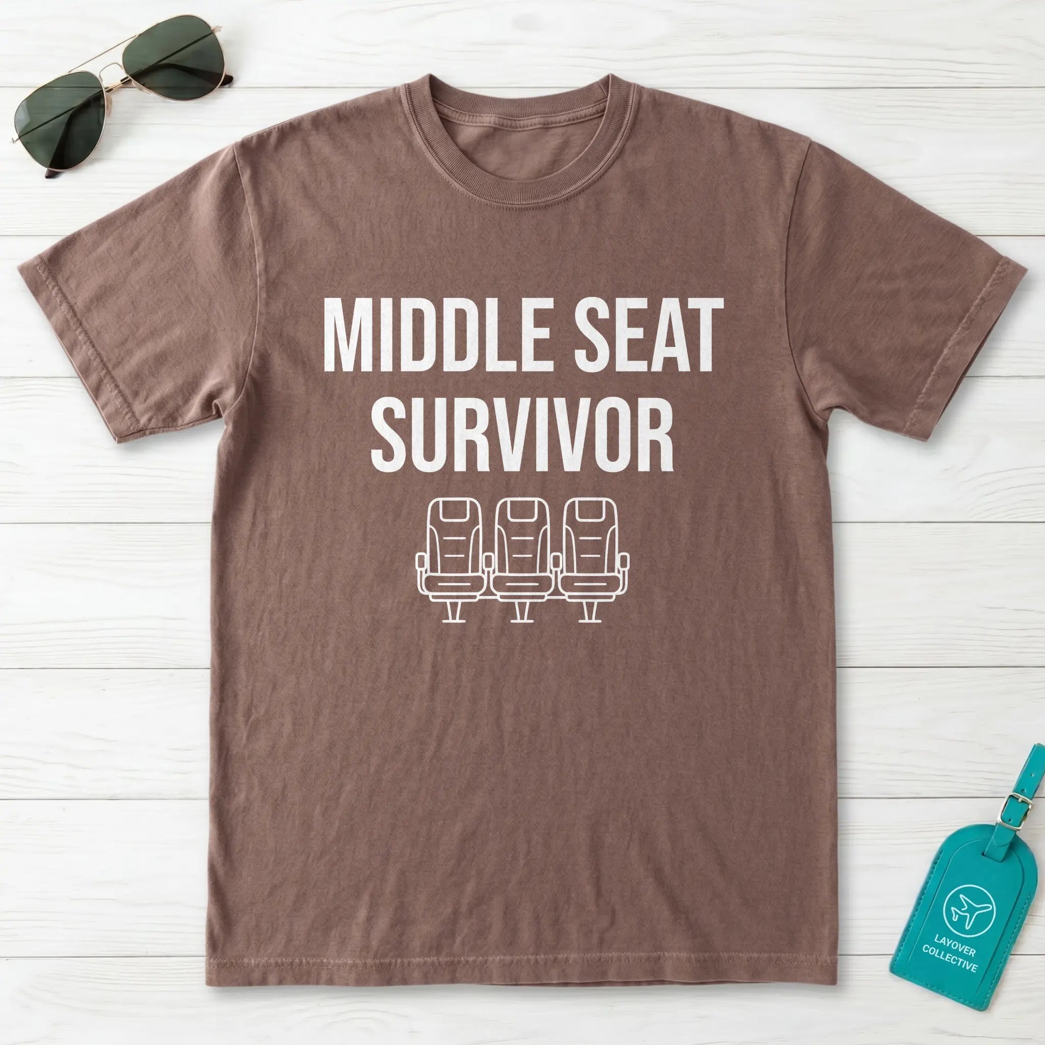 Middle Seat Survivor T-Shirt