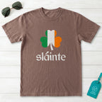 Sláinte Shamrock Flag T-Shirt
