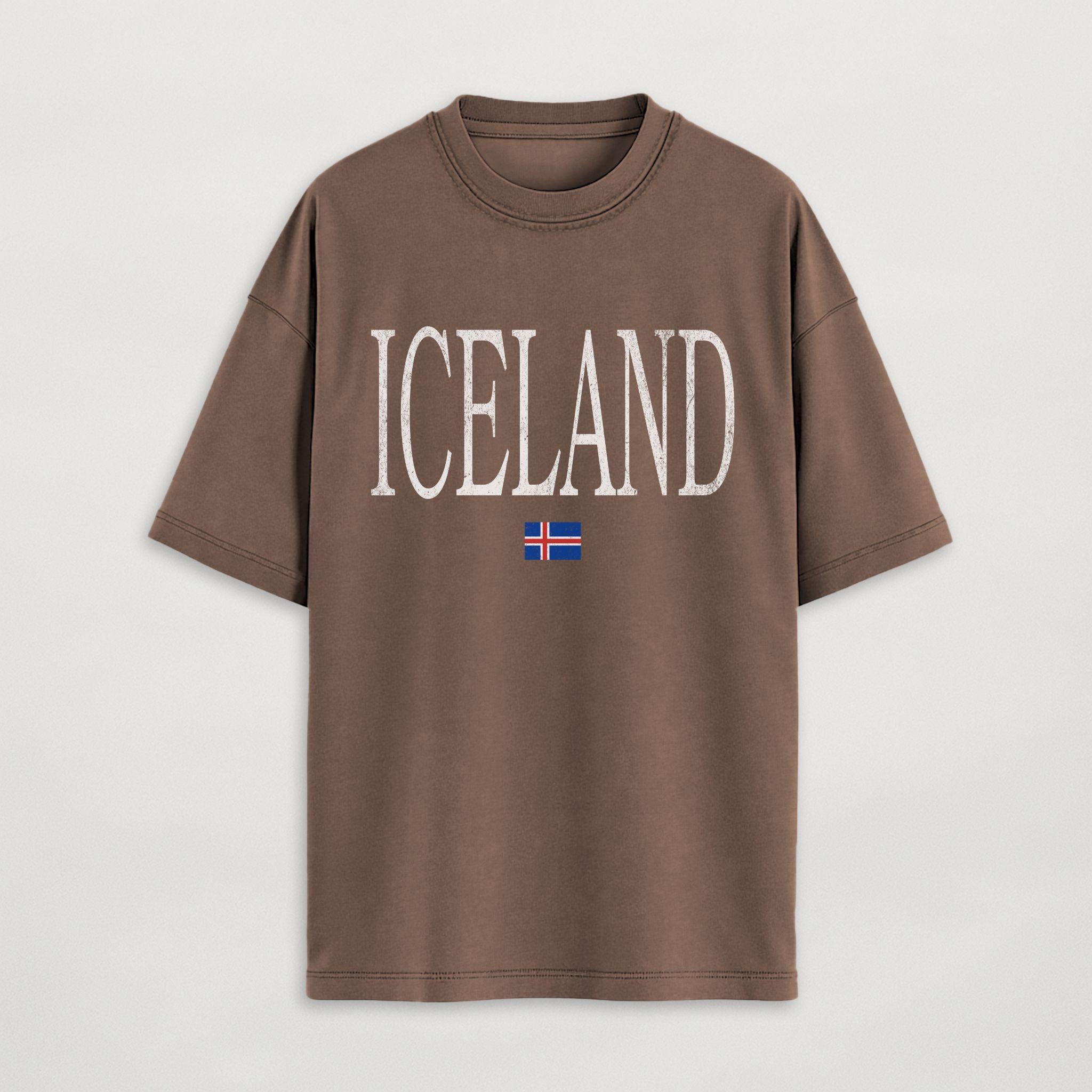 Distressed Iceland T-Shirt