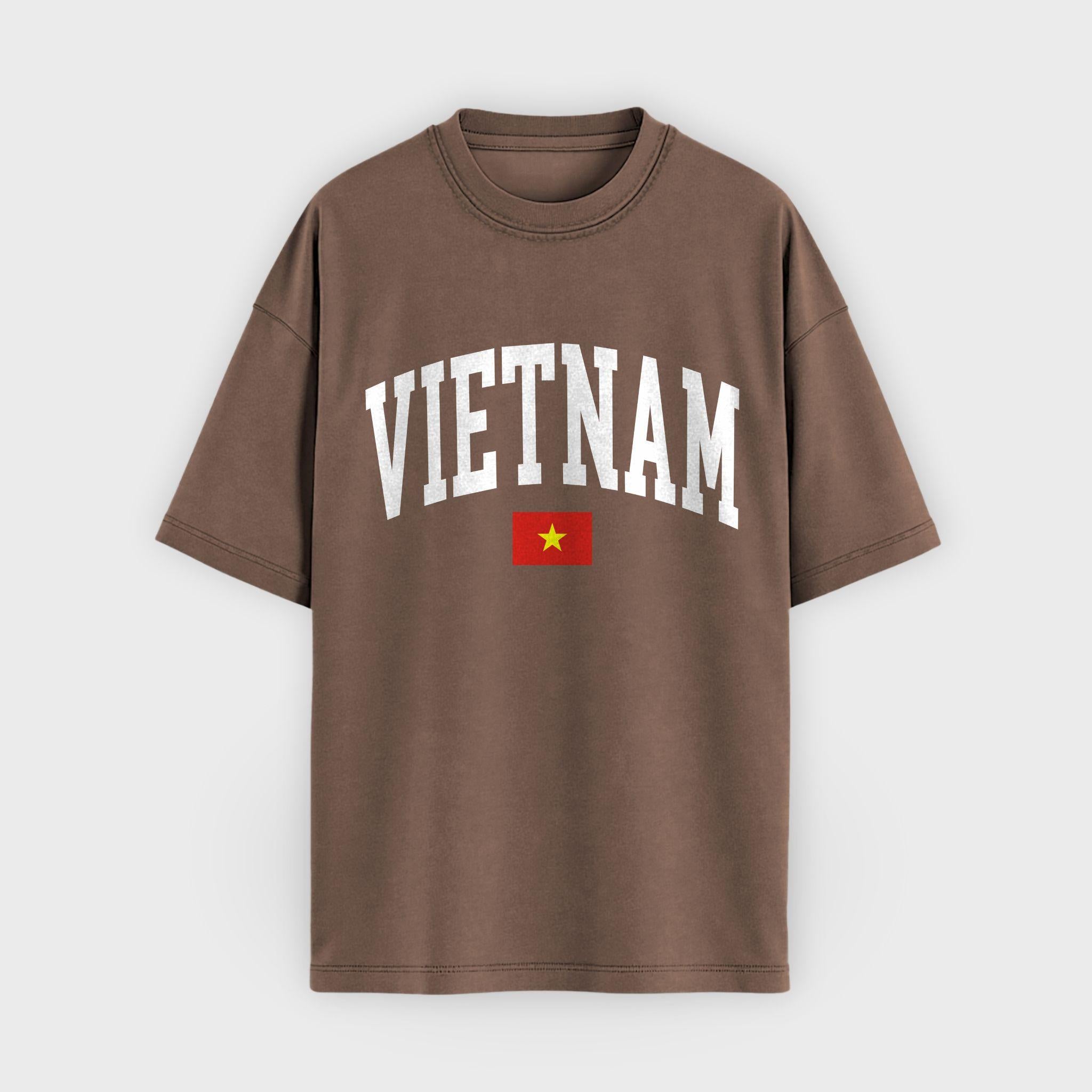 Vietnam Collegiate Flag T-Shirt