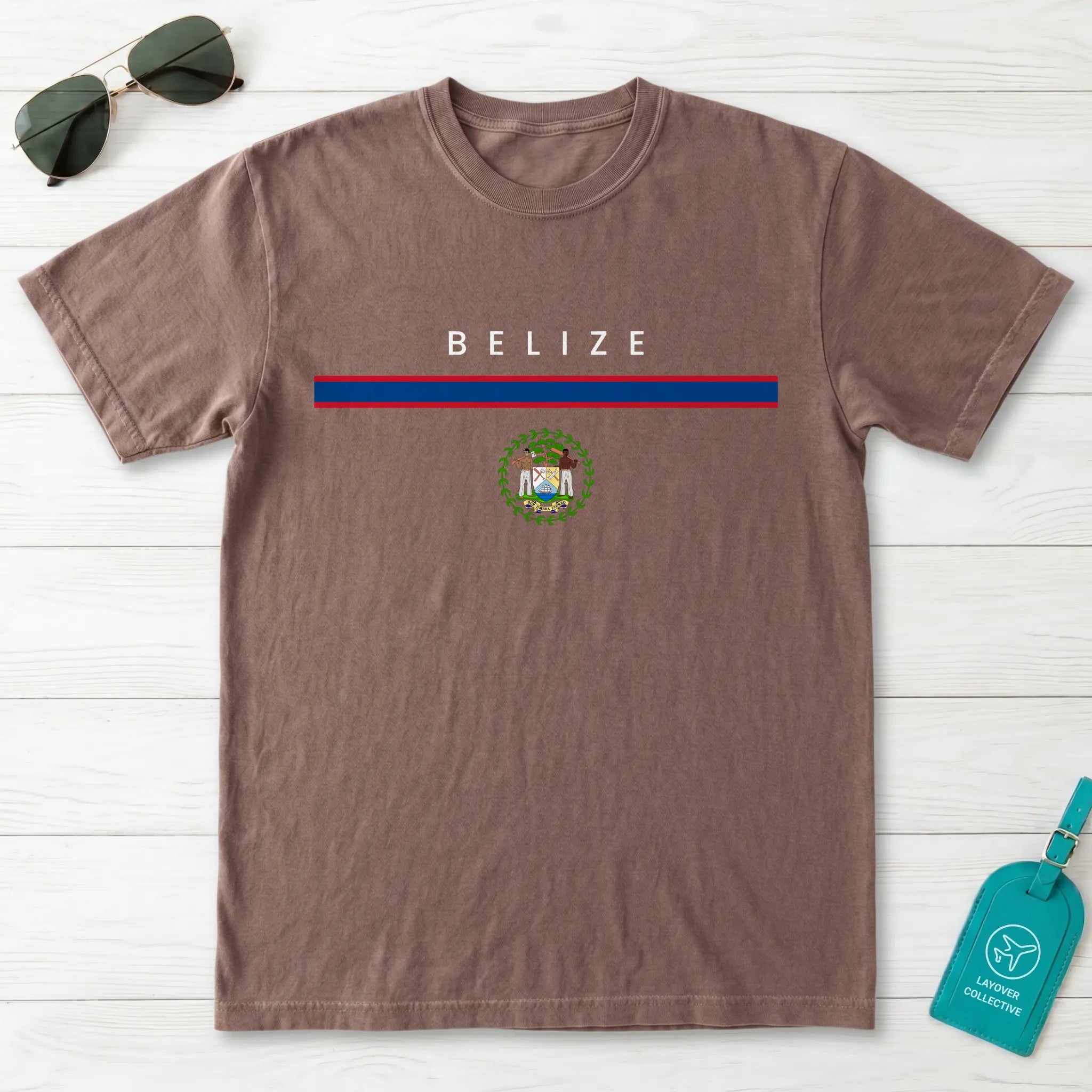 Belize Flagline T-Shirt