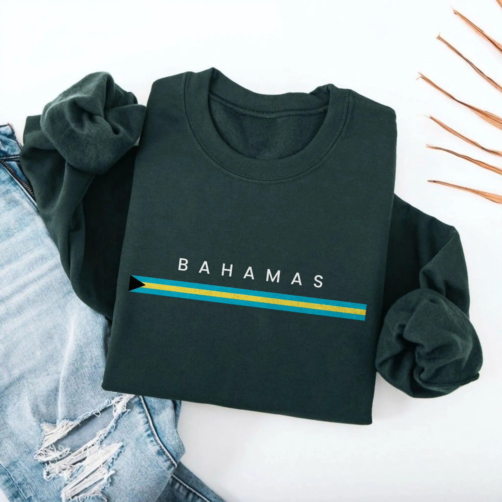 Bahamas Flagline Sweatshirt