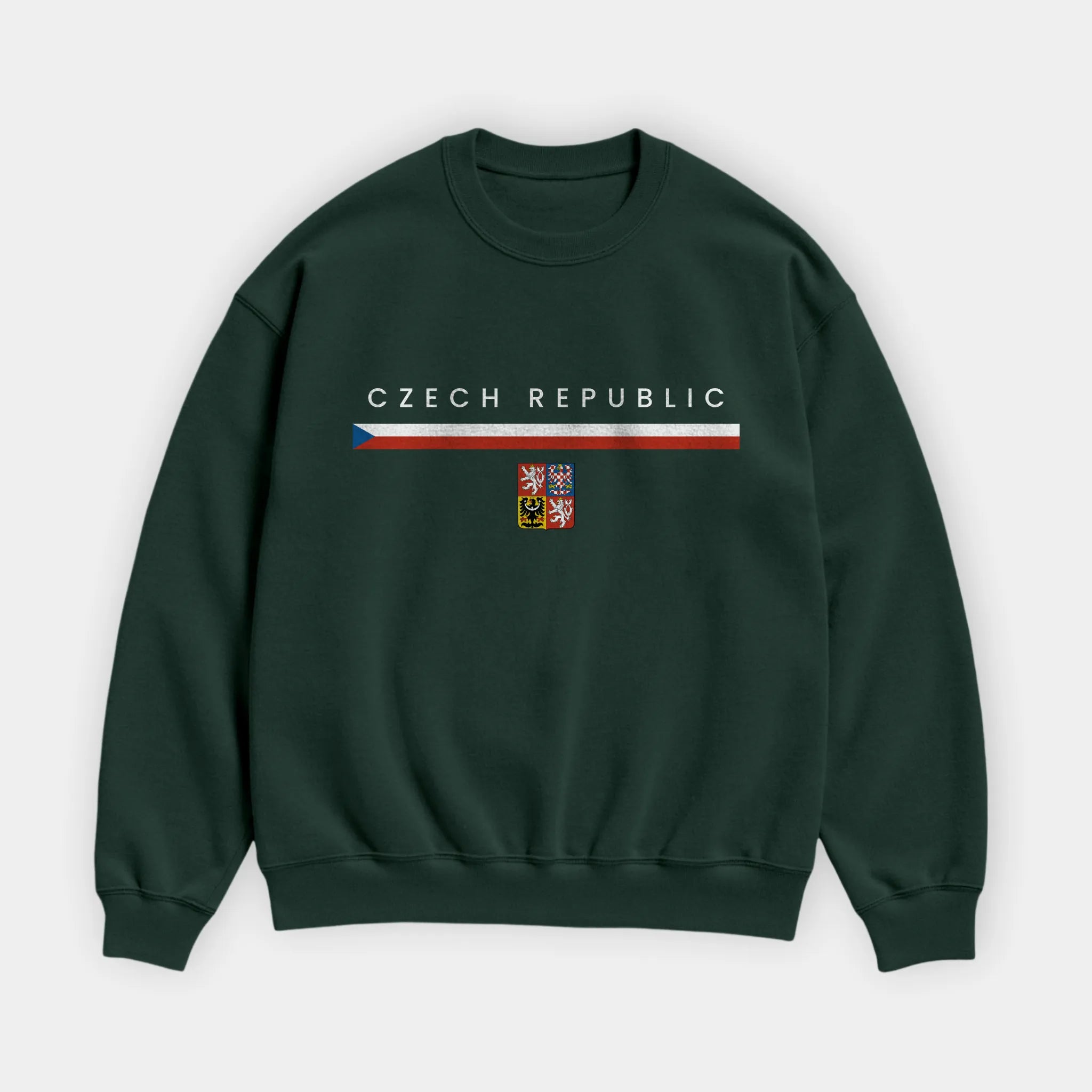 Czech Republic Flagline Sweatshirt